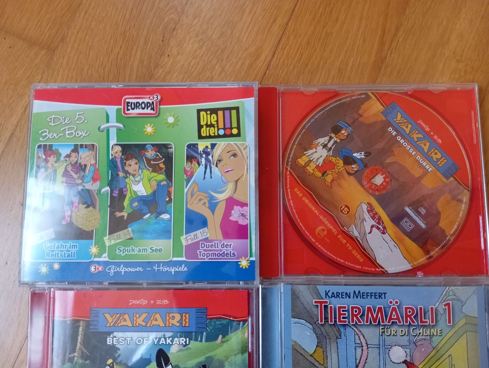 CD: 8 Kinder-CD's – Usato da Montlingen venduto da Beanz 2