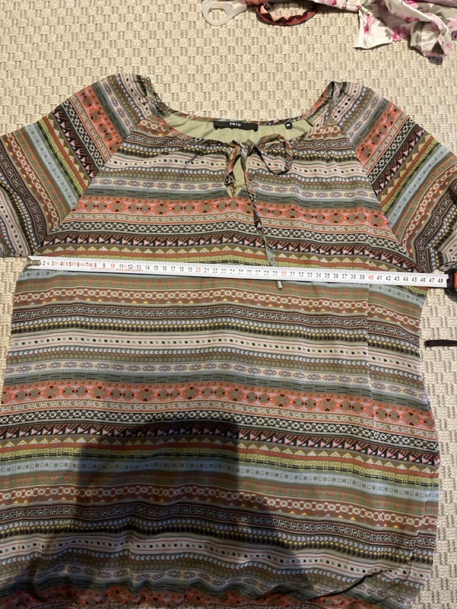 Tuniche: Tunika Bluse, Zero, Ethno Muster, 38 – Usato da Solothurn venduto da Bobesch08 5