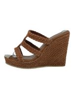 Jimmy Choo Suede Sandale mit Absatz EU 38 Braun
