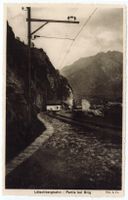 E 50 LÖTSCHBERGBAHN PARTIE BEI BRIG