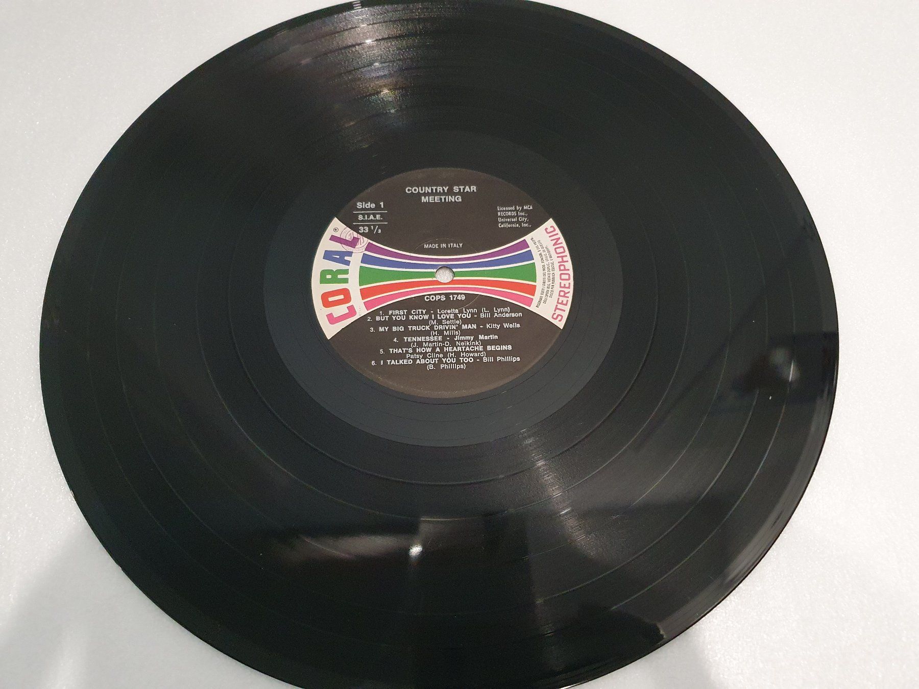 Dischi in vinile: Country Star Meeting – Usato da Uster venduto da Vinyl-Leidenschaft 4