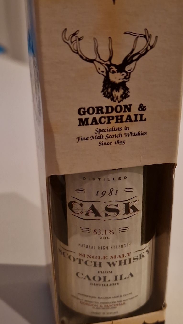 Caol Ila Bevande alcoliche: Rare - Caol Ila 1981 Single Cask Whisky 5cl Mini – Nuovo e nell'imballaggio originale da Winterthur venduto da Pepe83