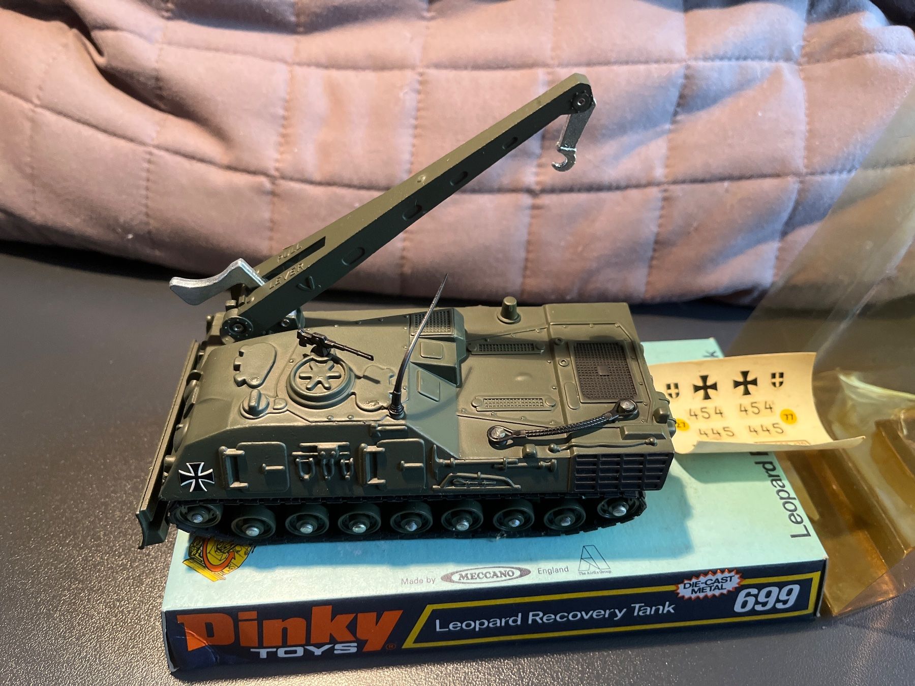 Dinky Toys Modellini d'auto: Dinky Toys Leopard Recovery Tank – Usato da Goumoens-la-ville venduto da sfornallaz