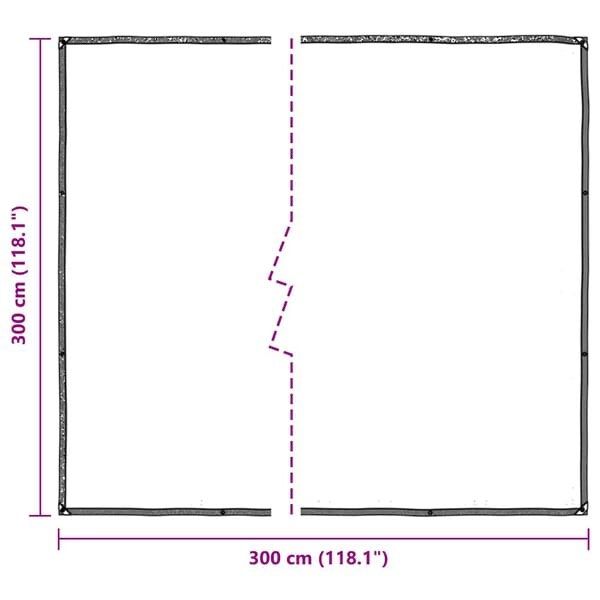 Tende & Padiglioni: Bâche transparente avec œillets 3 x 3 m en polyéthylène – Nuovo e nell'imballaggio originale da Palézieux venduto da bantouklan1 9