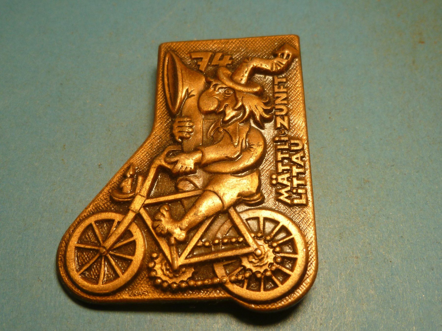 Placchette & Badge: LITTAU 1974 BRONZE – Usato da Ried (Muotathal) venduto da Mandarin02