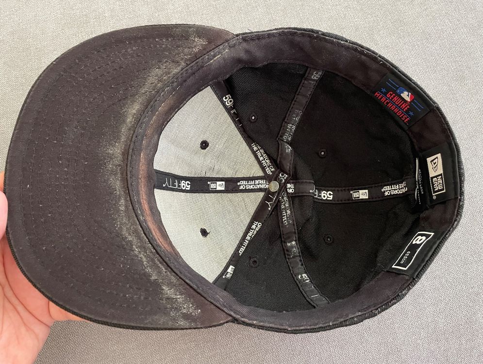 New Era Copricapi, berretti & cappellini: NY Yankees New Era 59FIFTY Cap, Gr. 8 (63.5cm), 100% Wolle – Usato da Gümligen venduto da soleil149 3