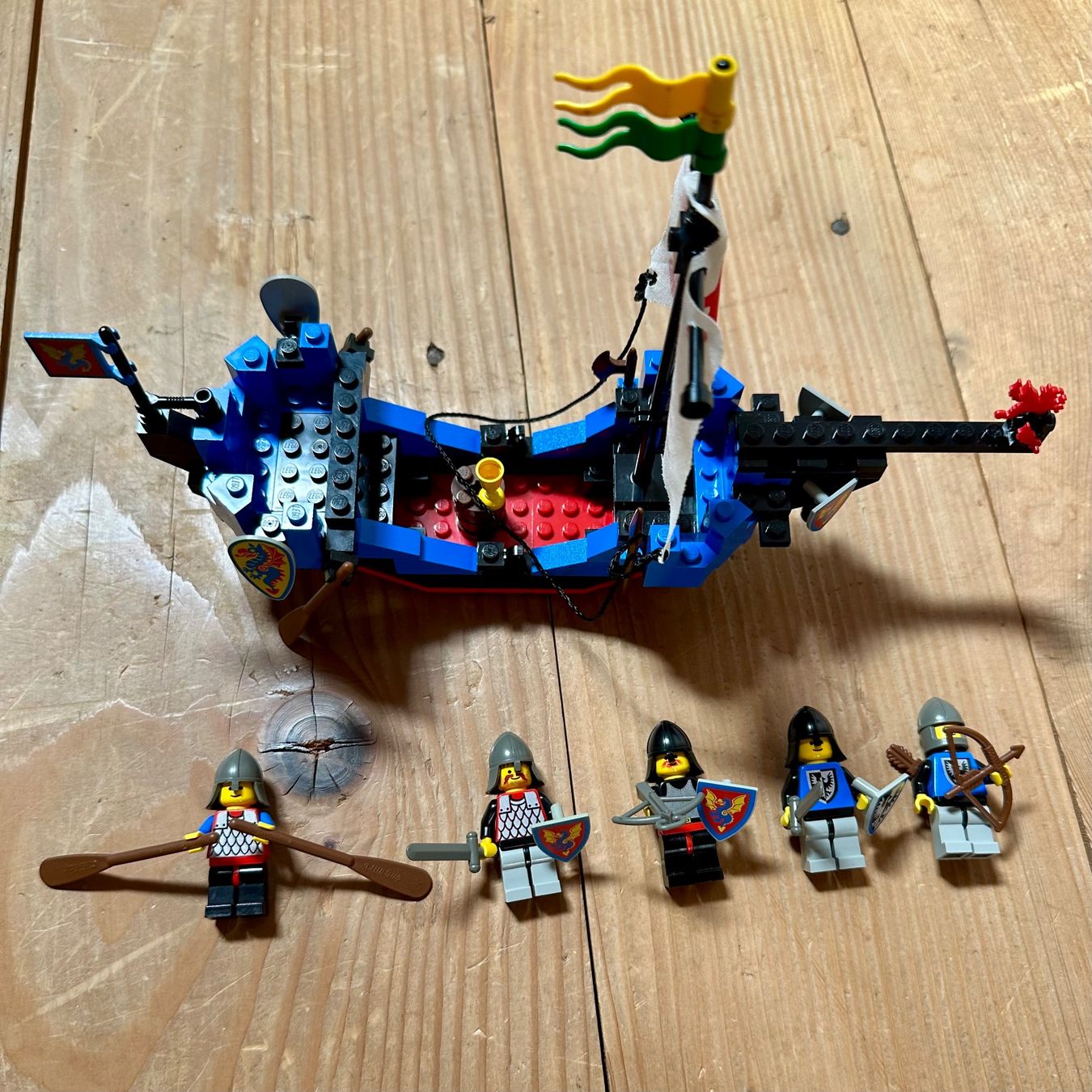 Lego Baukästen: Lego Castle Ritter 6057 - complet avec notice – Gebraucht aus Arnex-sur-Orbe von Kikoudoox2 3