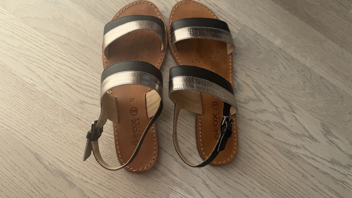 Geox Scarpe da donna: Geox Leder Sandalen Gr.37 – Nuovo (secondo la descrizione) da Aeschi b. Spiez venduto da dar_sjp8 1