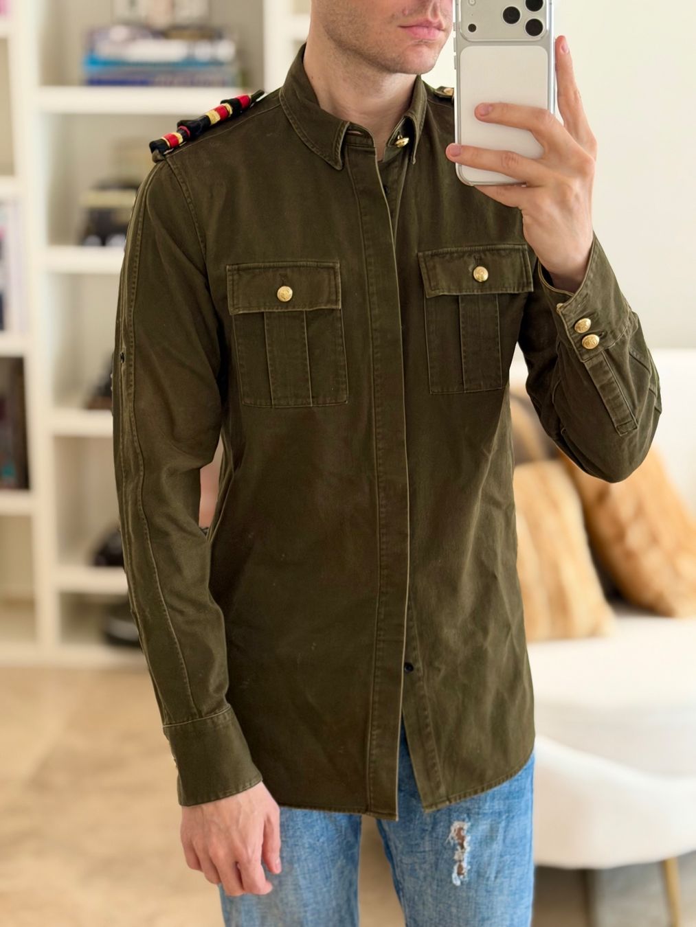 Balmain Camicie: Camicia hemd shirt balmain X H&M – Usato da Locarno venduto da av_lord