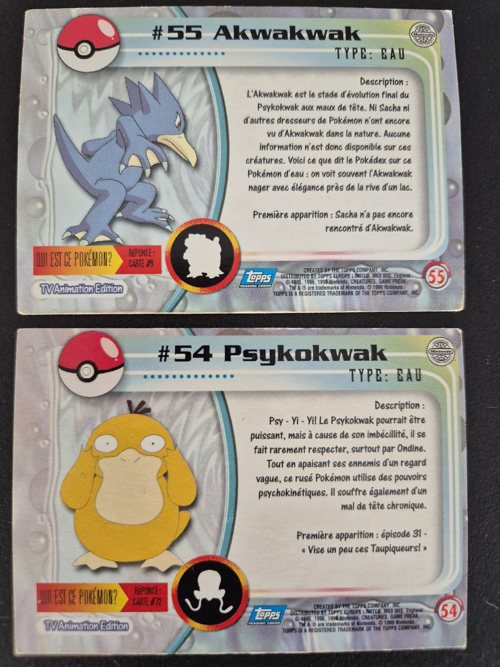 Pokémon Carte collezionabili: Psykokwak topps vintage – Usato da Ursy venduto da RetroBebar777 1