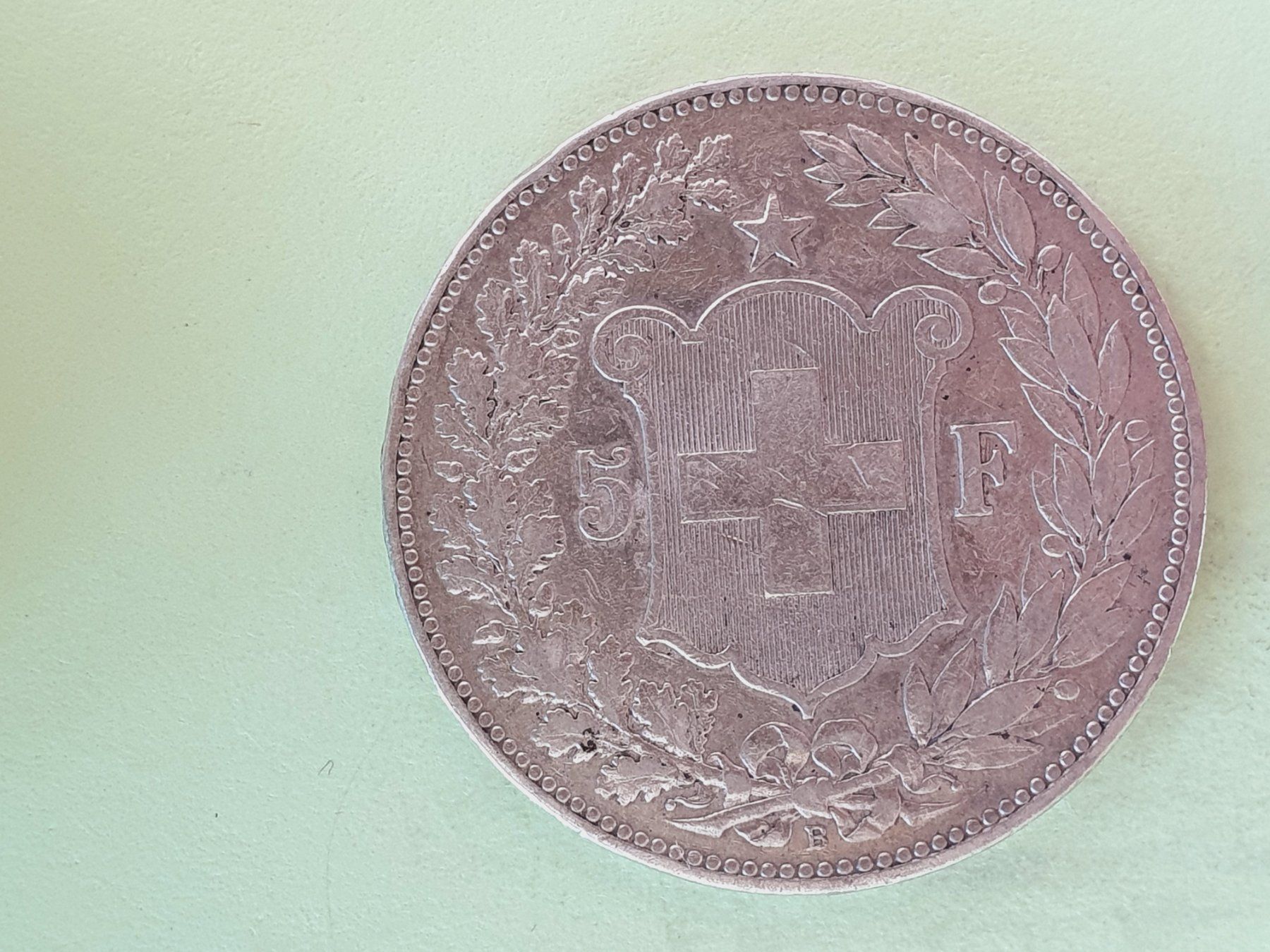 Alle Münzen: 5 Franken 1890  *** Silber ( Poste > A+) – Gebraucht aus luzern von Jrouge 1