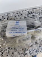 Inox Schäkel Edelstahl, 2 Stk, 120mm - Top Zustand!