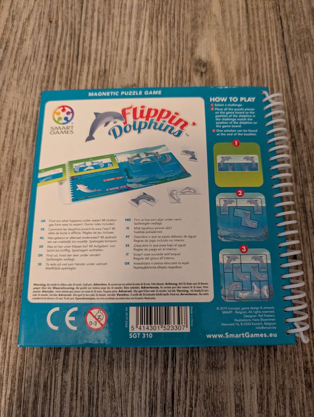 Giochi: SmartGames Magnetpuzzle Flippin' Dolphins komplett – Usato da Aarberg venduto da fosta 1