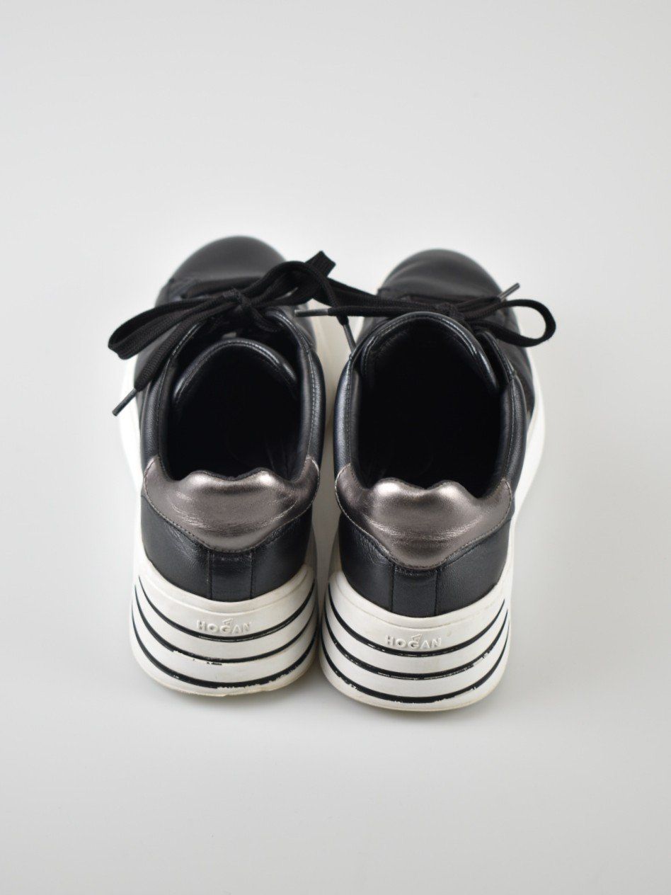 Hogan Scarpe da donna: Hogan Rebel Sneaker, schwarz, Leder, Gr.41 – Usato da Nürensdorf venduto da 2ND_STORY 2