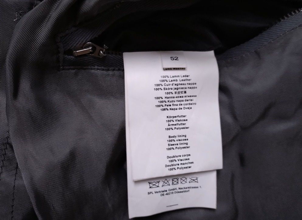 Joop Jacken: Schwarze Joop Lederjacke 52 – Gebraucht aus Basel von mein__flohmi 1