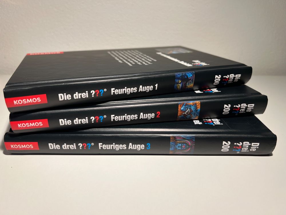 📖 Trilogie Die drei ??? Fragezeichen Feuriges Auge Bd. 200 | Kaufen auf ...