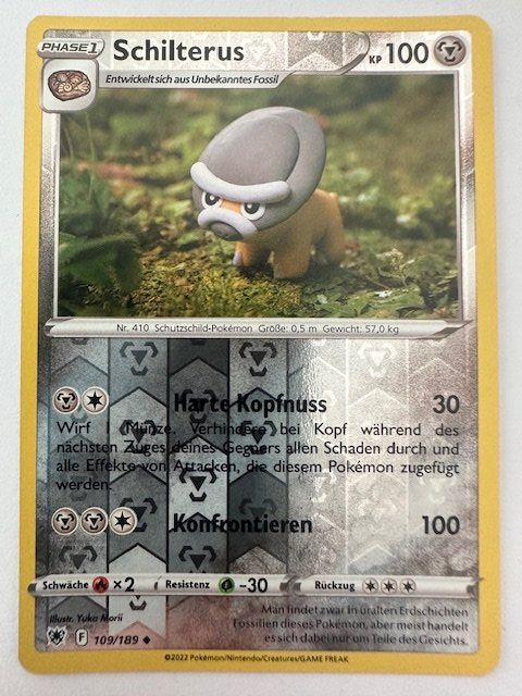 Pokémon Carte collezionabili: Schilterus - Reverse Holo - Pokemon – Nuovo (secondo la descrizione) da Nussbaumen AG venduto da Pika-Shop