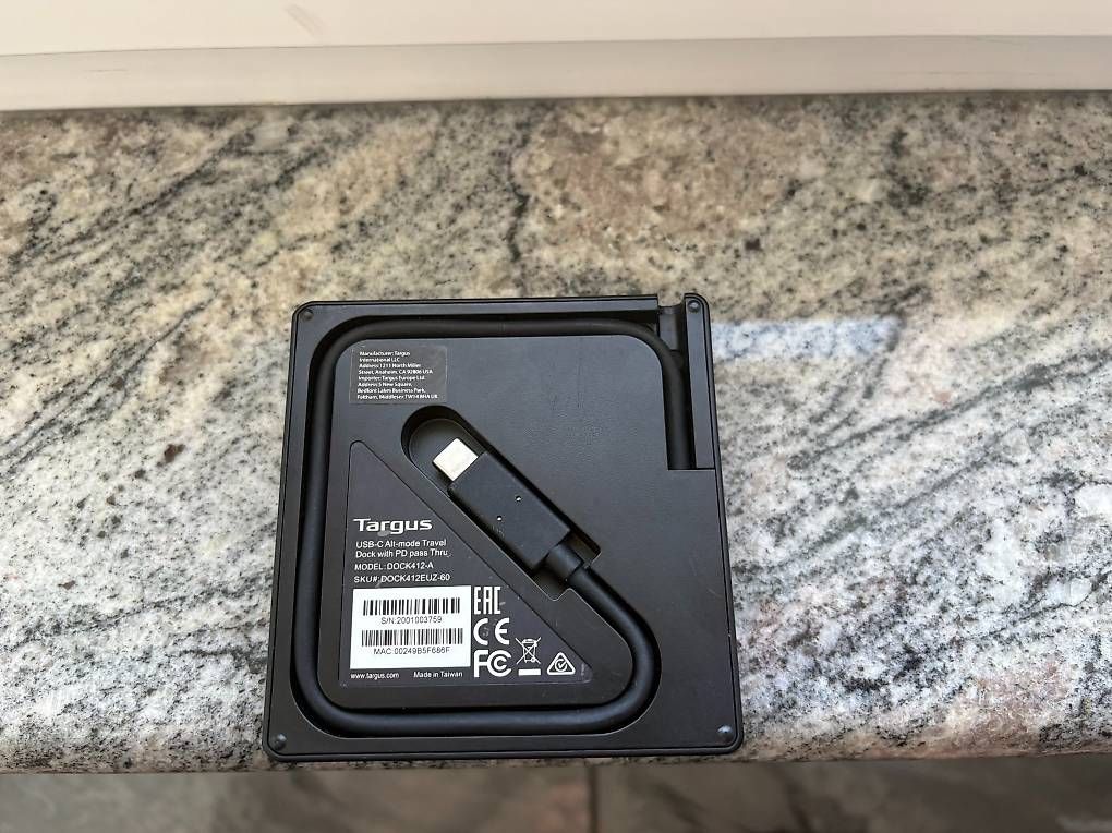 Targus Docking station: Targus USB-C Docking Station DOCK412-A Travel Dock – Usato da Solothurn venduto da hans-dampf 3