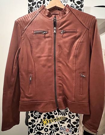 Damenlederjacke