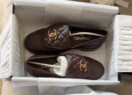 Mocassins Chanel Chocolat - Neuves