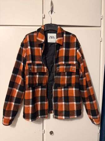 Zara Hemdjacke Holzfäller Look Gr. M Top Zustand!