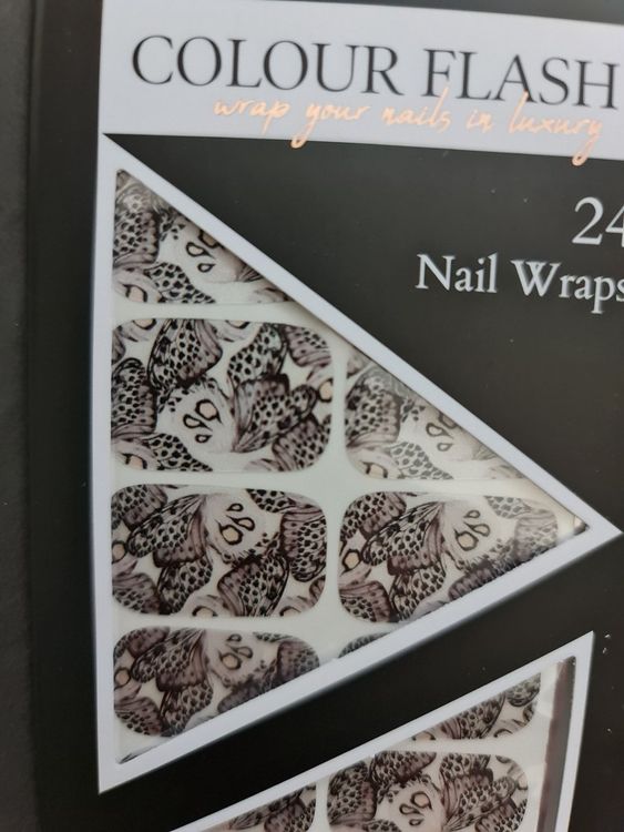 Colour Flash Nagelfolie Schmetterlinge weiss | Kaufen auf Ricardo