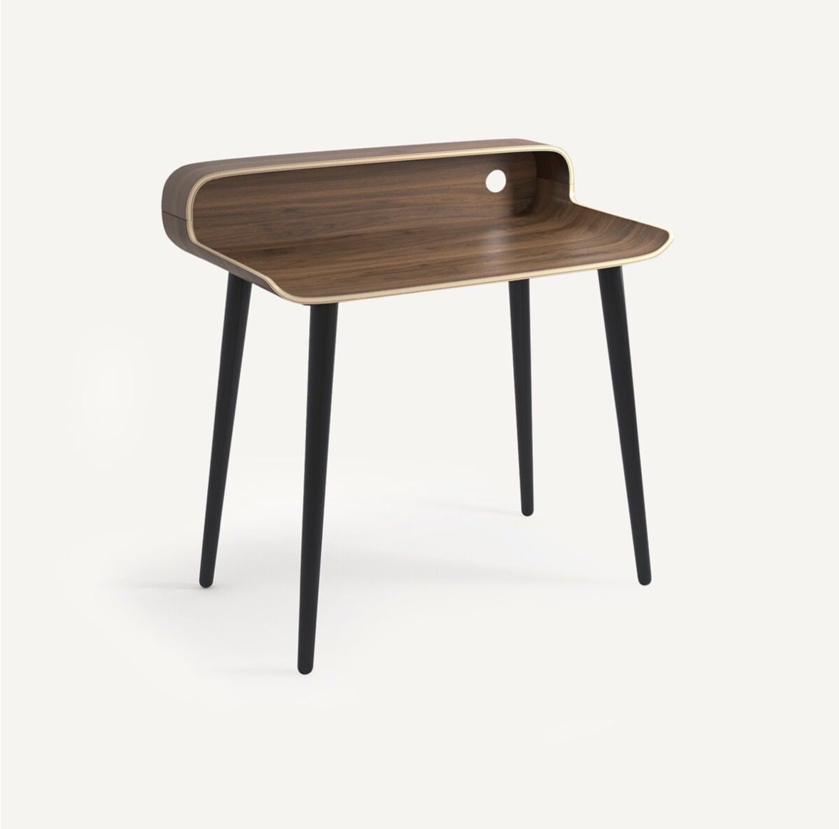 La Redoute Scrivanie: Vernan Walnut Veneered Desk – Usato da Ennetbaden venduto da FSzalay 1