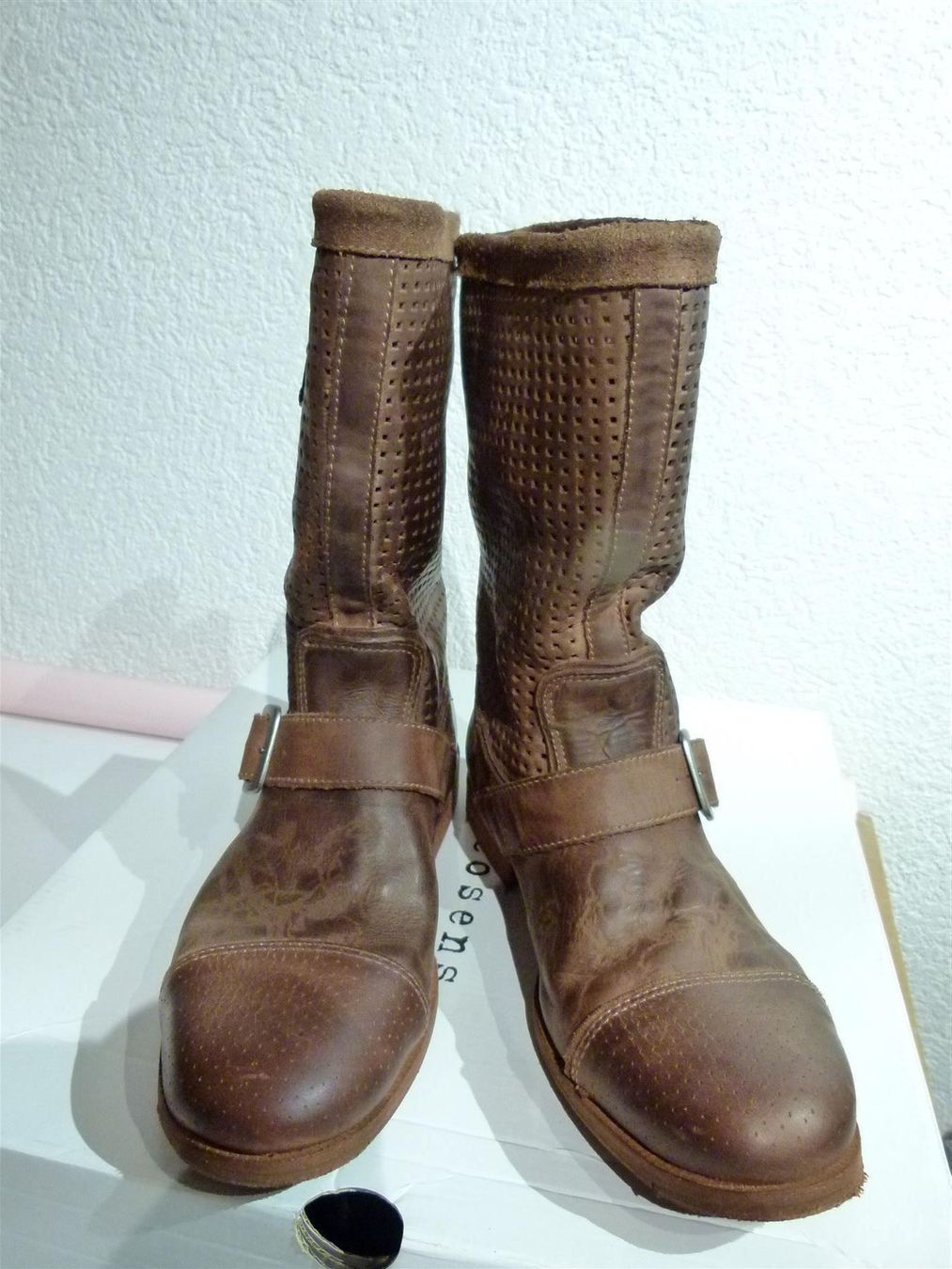 Neosens Scarpe da donna: Neosens Leder Stiefel Gr. 41 – Nuovo e nell'imballaggio originale da Uerkheim venduto da Justi.y 1