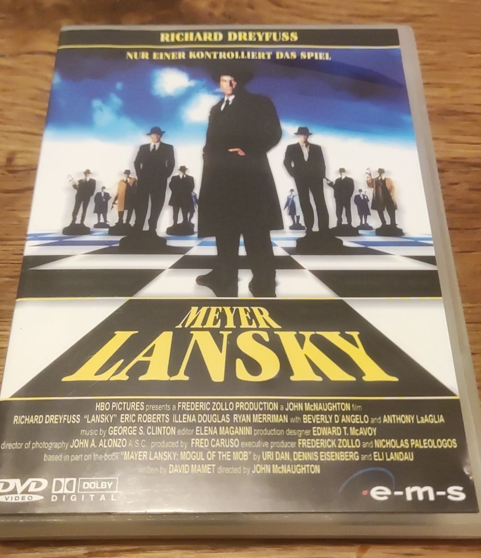 Tutti i DVDs: Meyer Lansky - mit Richard Dreyfuss (DVD) – Usato da Oberembrach venduto da giu_7ksd
