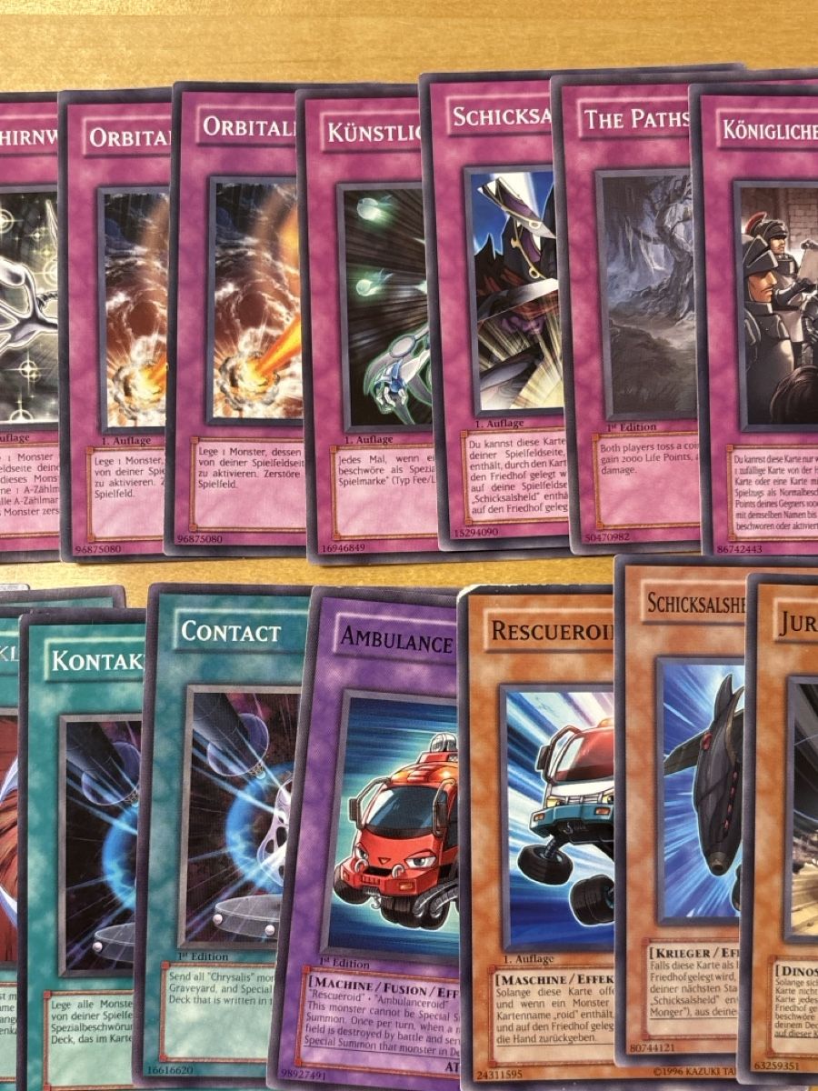 Yugioh Carte collezionabili: Yugioh Oldschool Karten 46x POTD – Usato da Speicherschwendi venduto da YugisKartenKammer 2