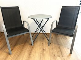Balkonstühle und Tisch set