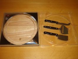 Käsebrett mit Messer