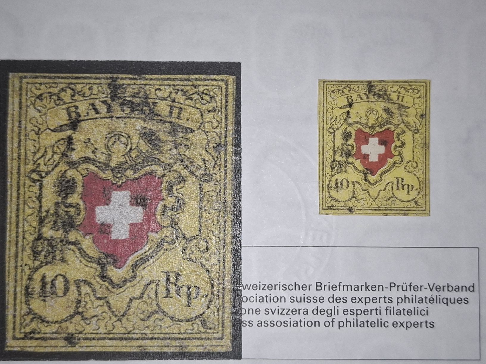 Tous les timbres: Rayon 16II Typ 15 D - RU mit Befund Kat. 200.- – D'occasion à Balgach par SIMEON27
