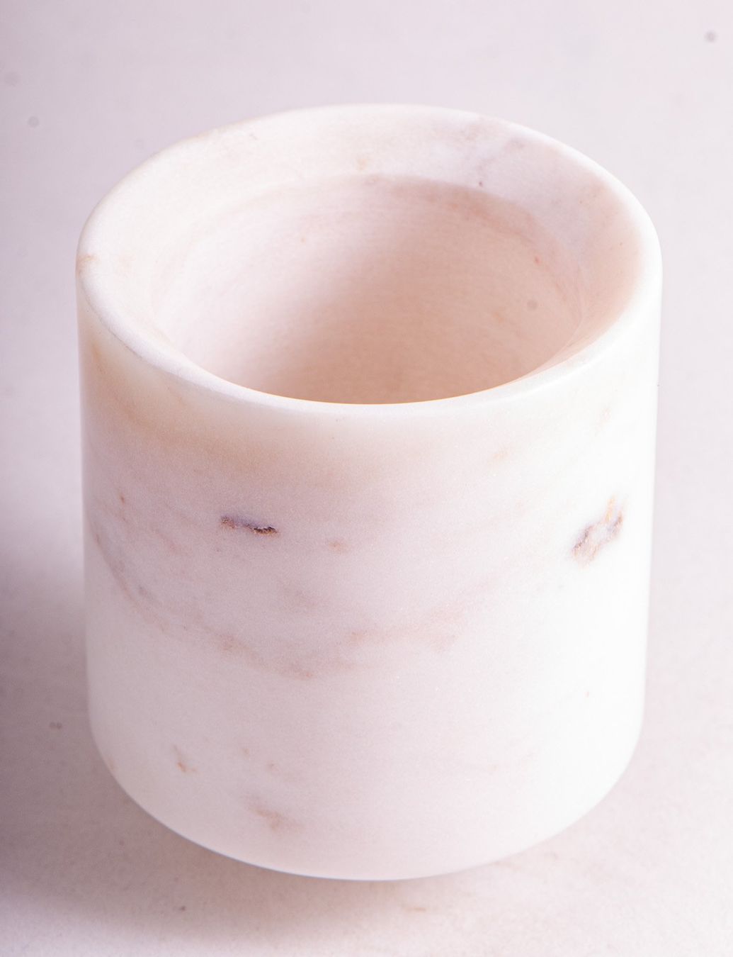 Candele: Marmorgefäss klein – Nuovo e nell'imballaggio originale da Mauren venduto da Yeelen