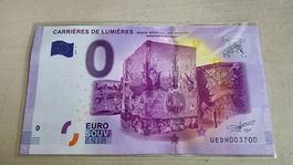 France billet touristique 0 euro 2017-3 Carrières de lumière