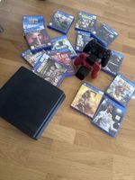 PS4 1T Konsole Set: 2 Controller, Ladestation & Top Spiele