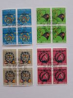 1980 Pro Patria 4er Block Ausgabetag Satz