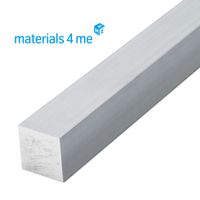 Aluminium Vierkantprofil 15 mm (0.5 m)