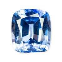 Natürlicher kornblumenblauer Saphir 1.366ct