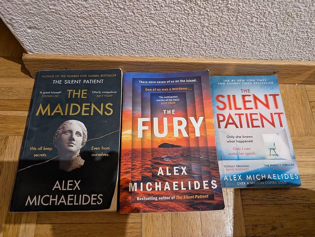 Libri: 3 Alex Michaelides Bücher (Englisch) – Usato da Buchrain venduto da waiheke2