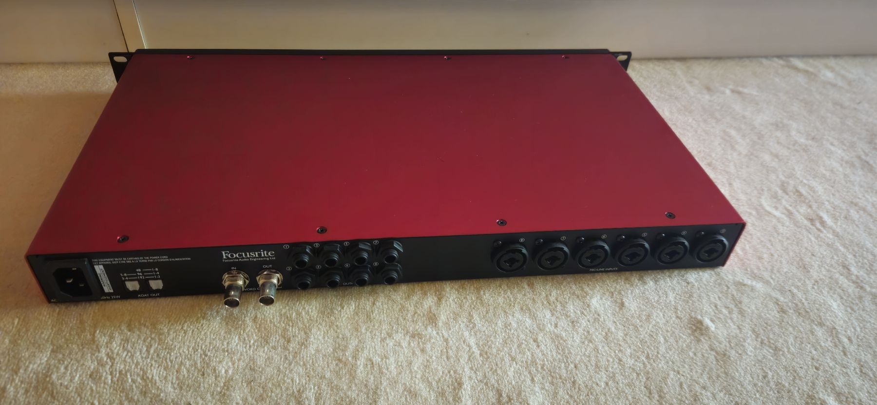 Focusrite Equipement studio: Focusrite Scarlett Octopre + Toslink & WordClock Cables – Neuf (Voir description) à Vulliens par irauchimax 2