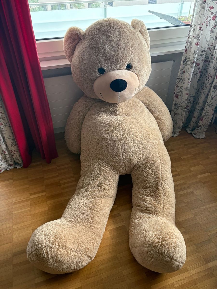 Migros Spielzeuge: Grosser Teddybär/Plüschbär/Plüschtier – Gebraucht aus Horw von enia9781 1