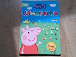 Grosses Peppa Pig Wimmelbuch mit Rätselspass Toggolino