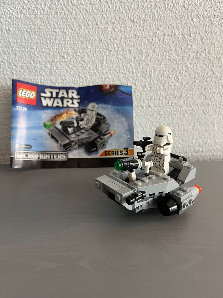 Lego Kit di costruzioni: LEGO Star Wars 75126 Snowspeeder Microfighter, komplett – Usato da Zürich venduto da Superstar. 2