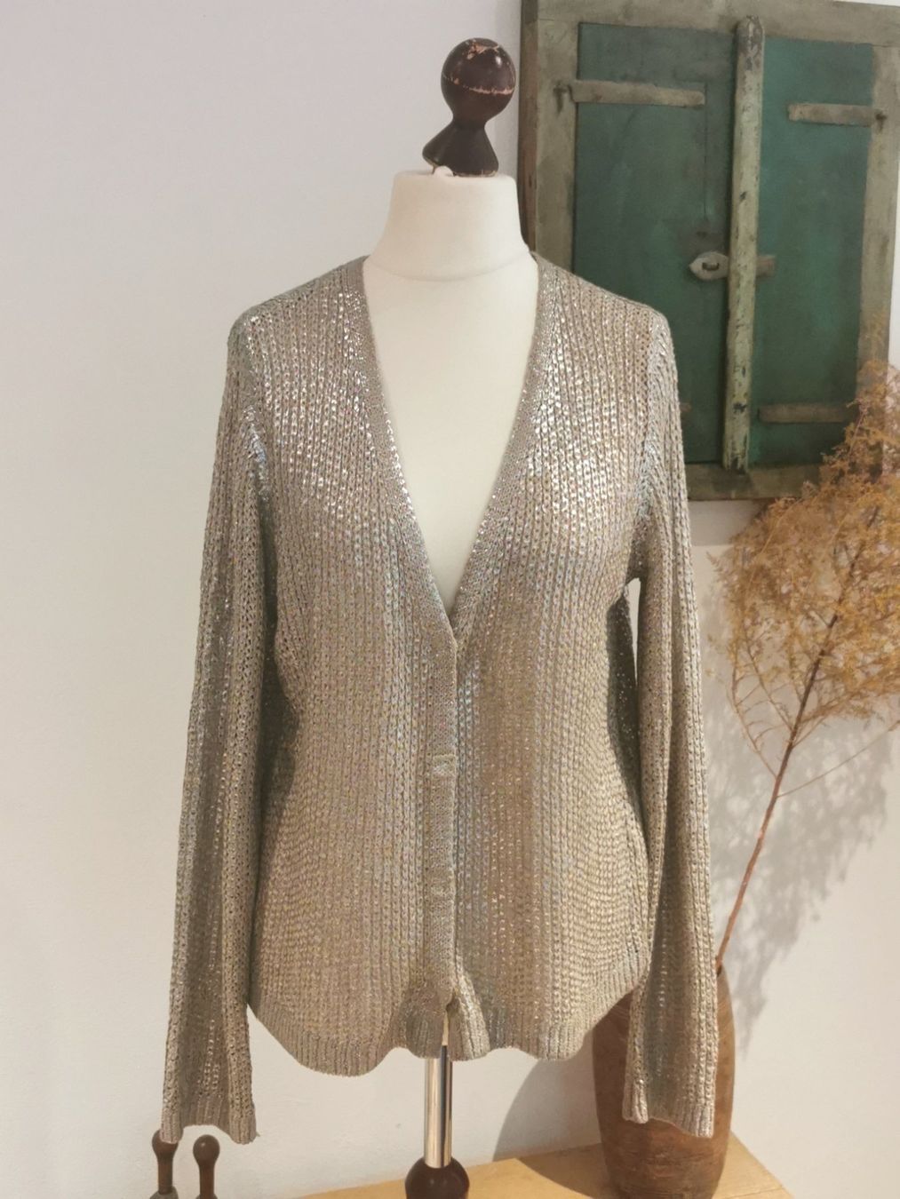 Nile Vestes: Nile elegante Strickjacke Gr. M/L – D'occasion à gachnang par tibus1