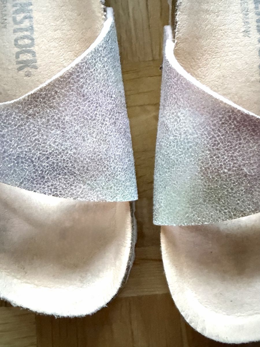 Birkenstock Scarpe da donna: Birkenstock Madrid Grösse 41 light rose, irisierend – Nuovo (secondo la descrizione) da Muttenz venduto da stoeberi01 2