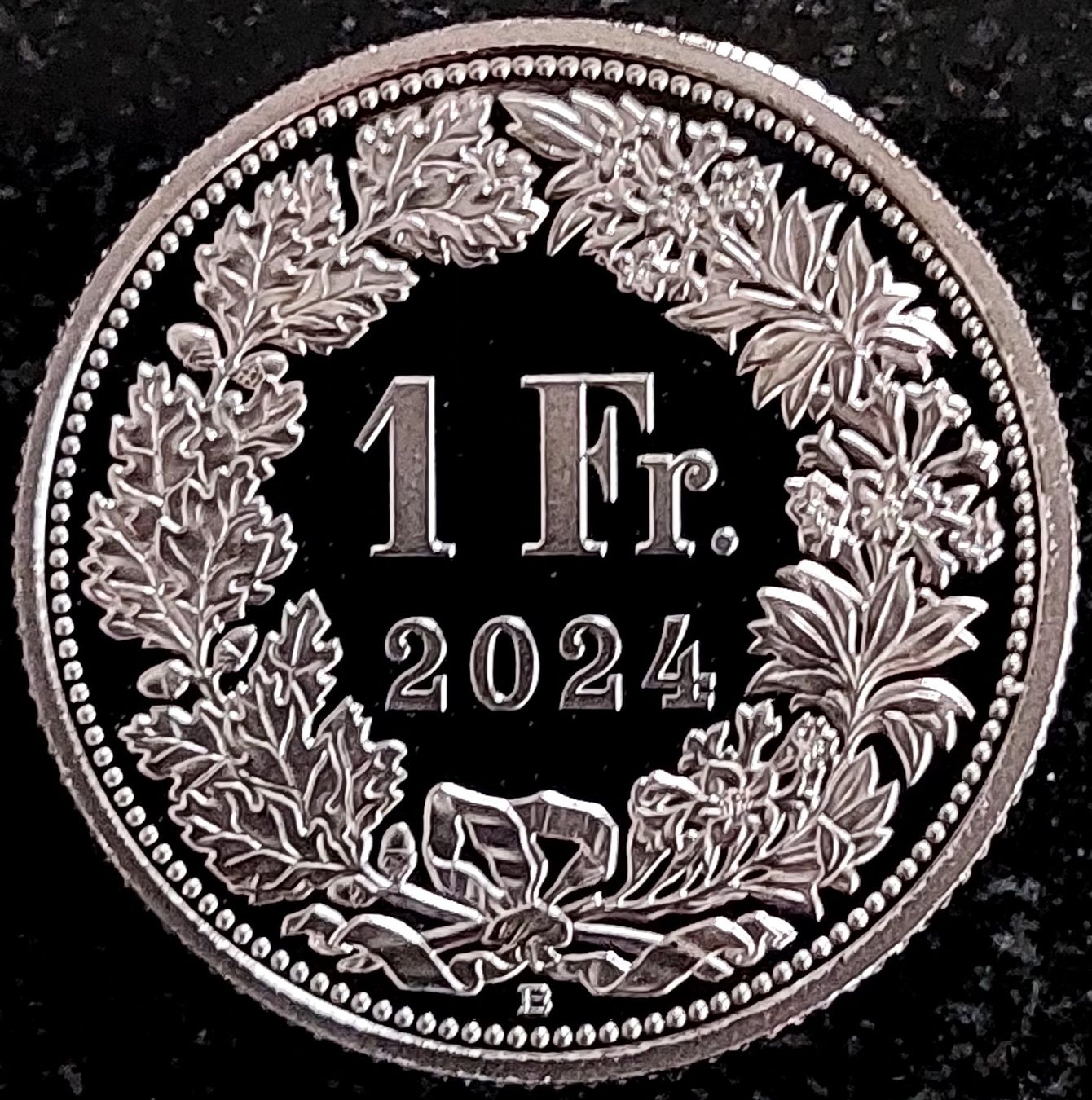Toutes les monnaies: 1 Franken 2024 pp / aus Münzsatz – Neuf (Voir description) à Arch par moneyswiss