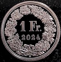1 Franken 2024 pp / aus Münzsatz