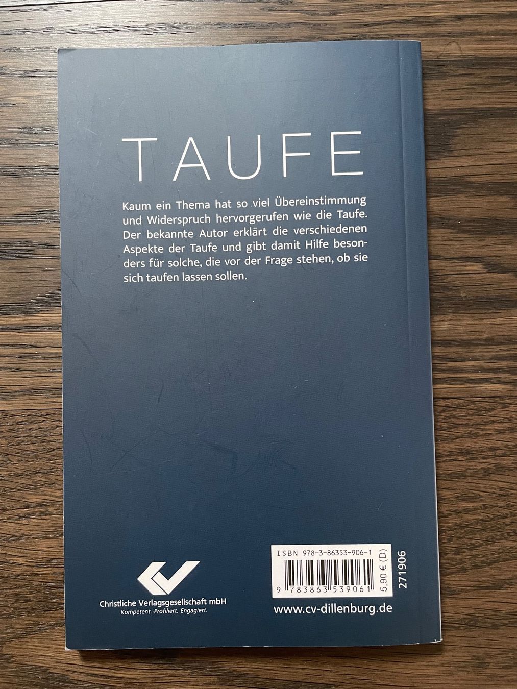 Libri: William MacDonald: Taufe – Usato da Uster venduto da em_58td 1
