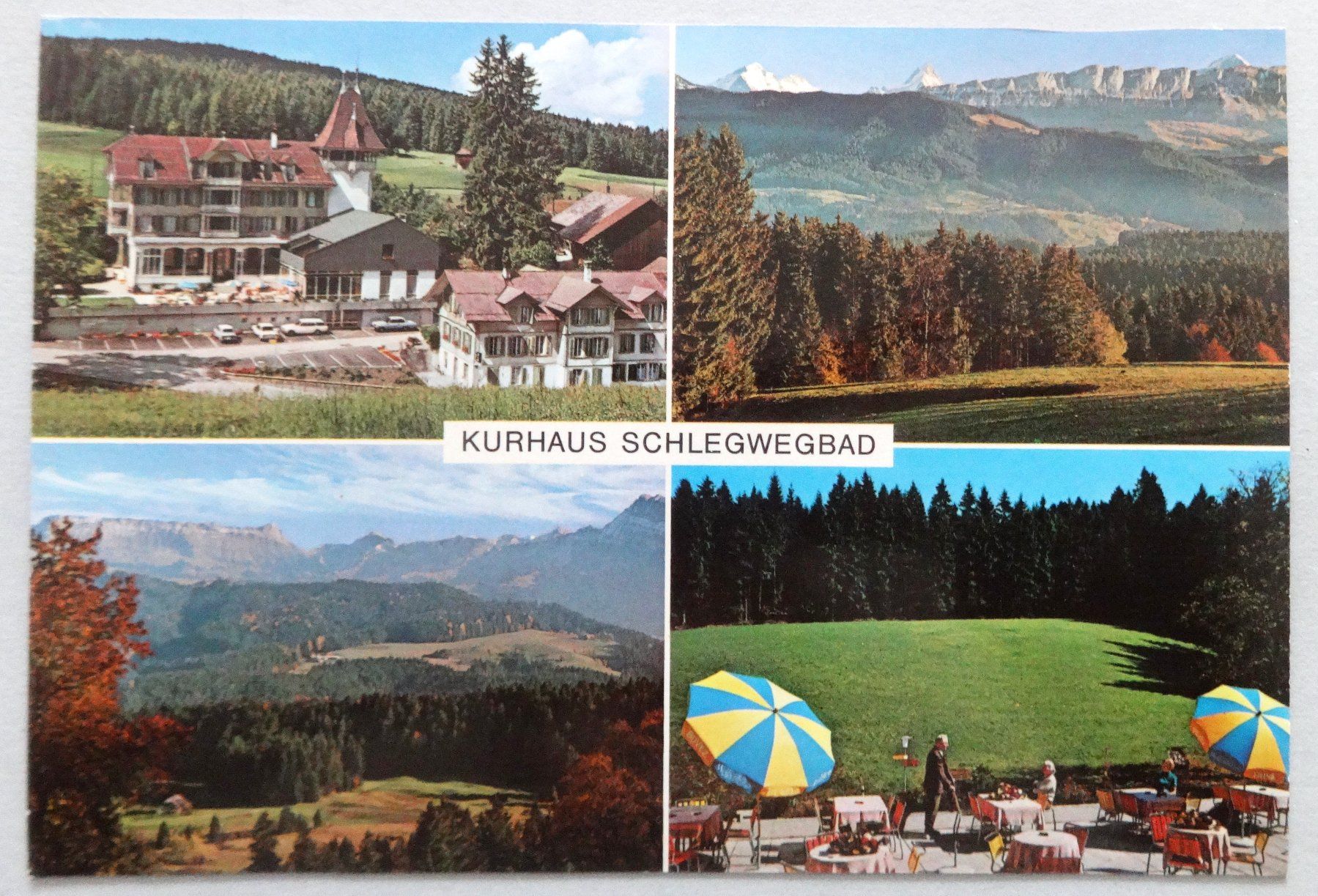 Cartoline postali: Kurhaus Schlegwegbad im Emmental – Usato da Fétigny venduto da Billy2miny